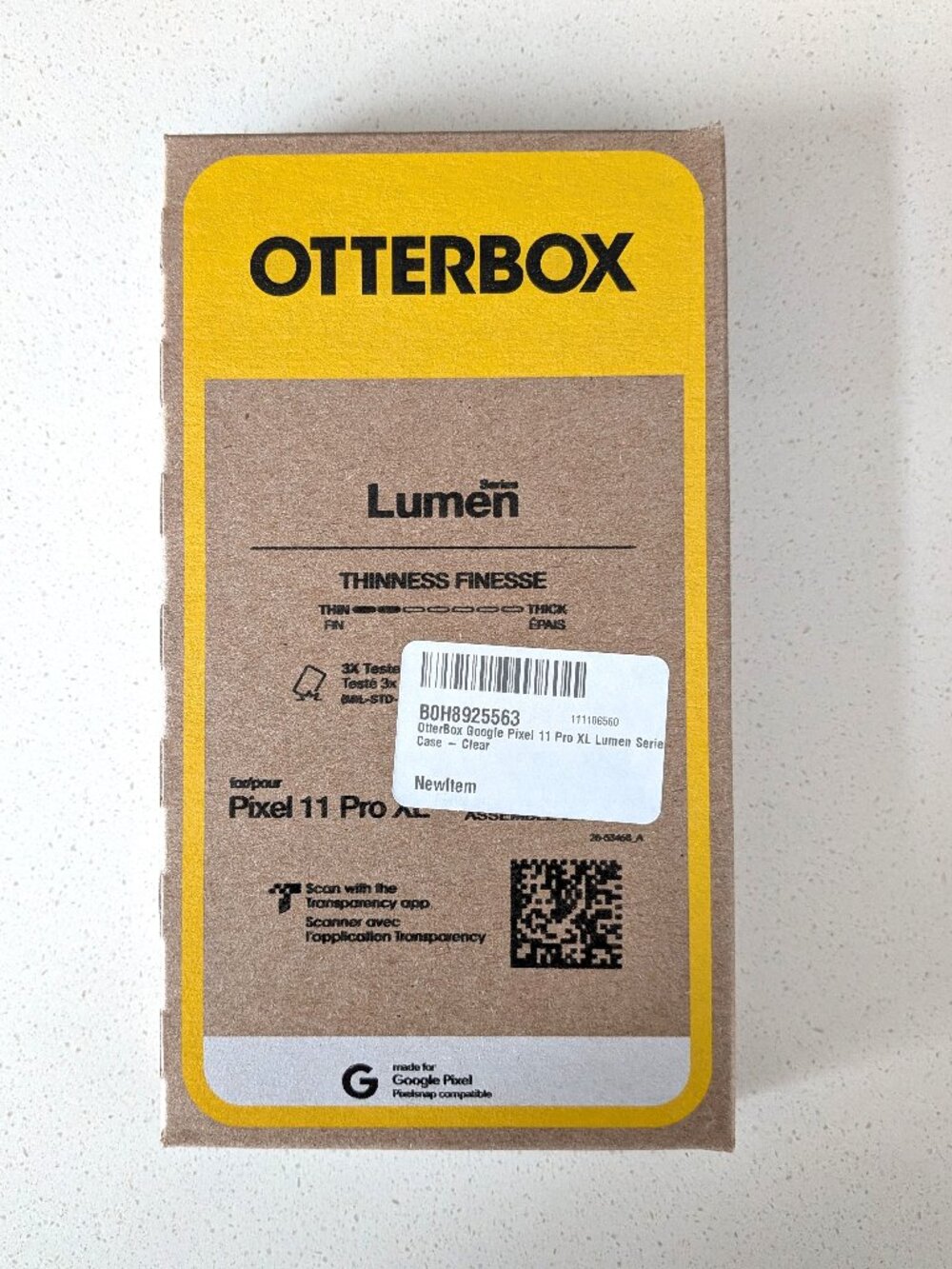 NEW OtterBox Google Pixel 11 Pro XL Lumen Series Case - Clear